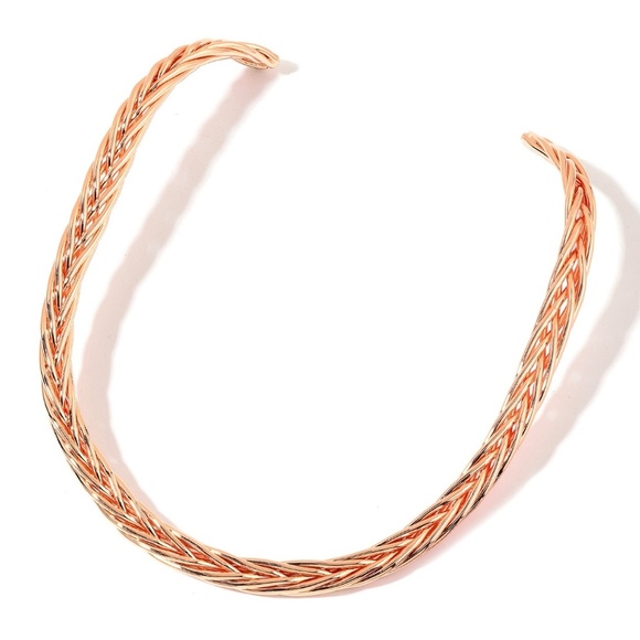 Rosetone Open Braided Collar - Picture 4 of 5